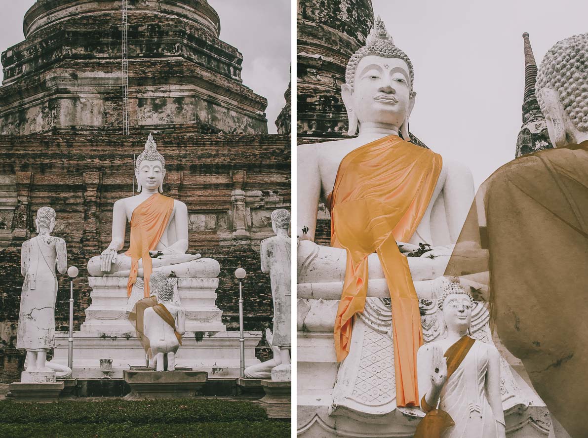 Ayutthaya-swiatynie ŚWIĄTYNIA WAT YAI CHAI MONGKHON