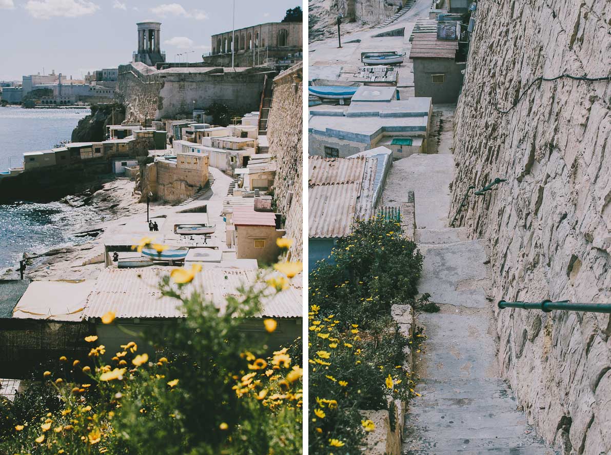 Valletta-stolica-Malty DOMKI RYBAKÓW