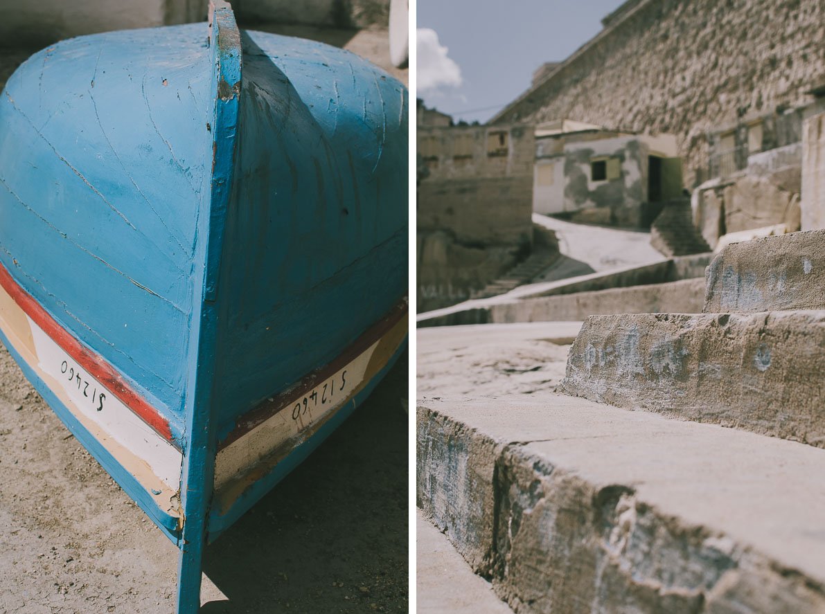 Valletta-stolica-Malty łodzie rybackie