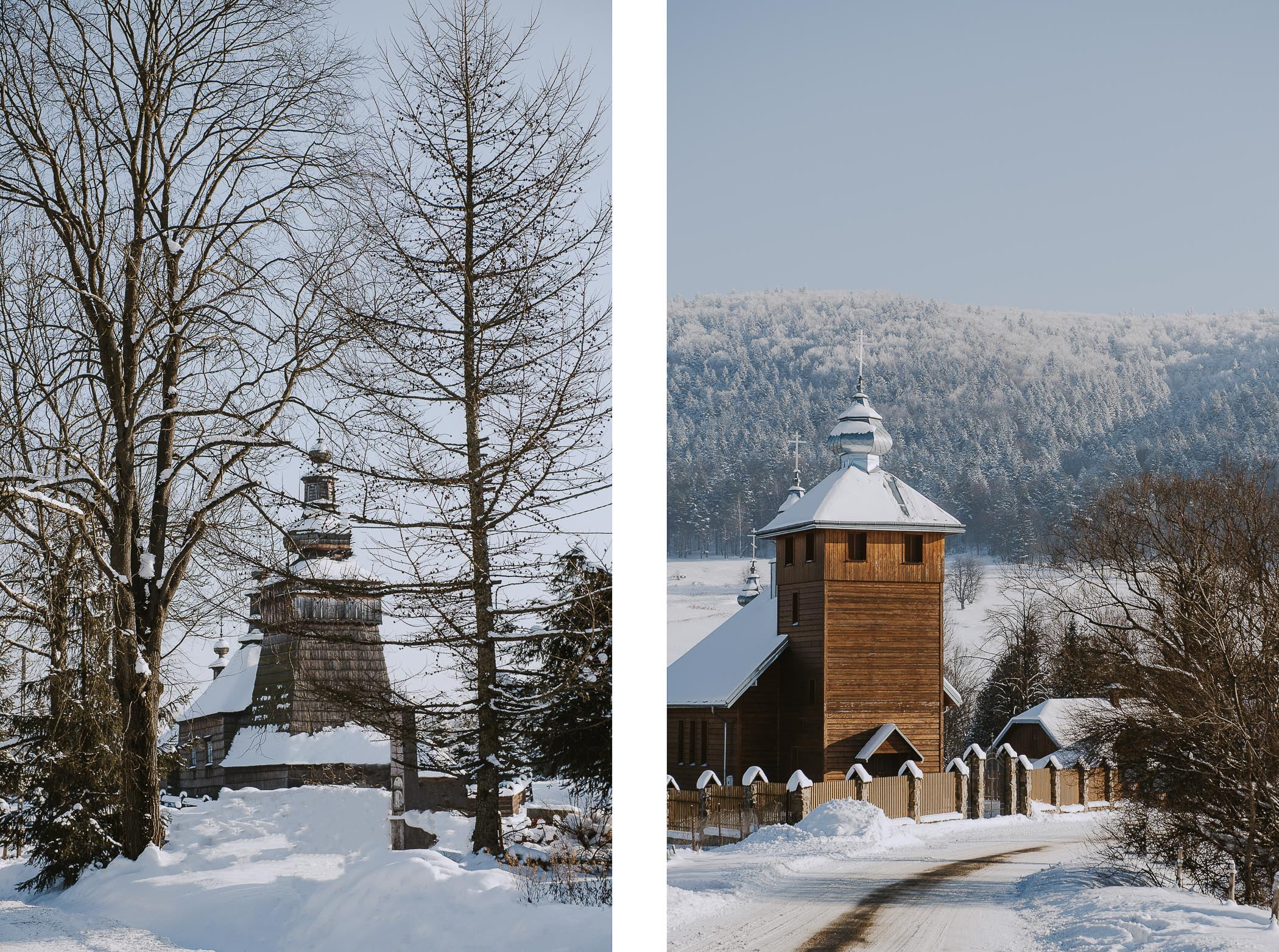 Beskid Niski zimą w 3 dni – atrakcje cerkwie