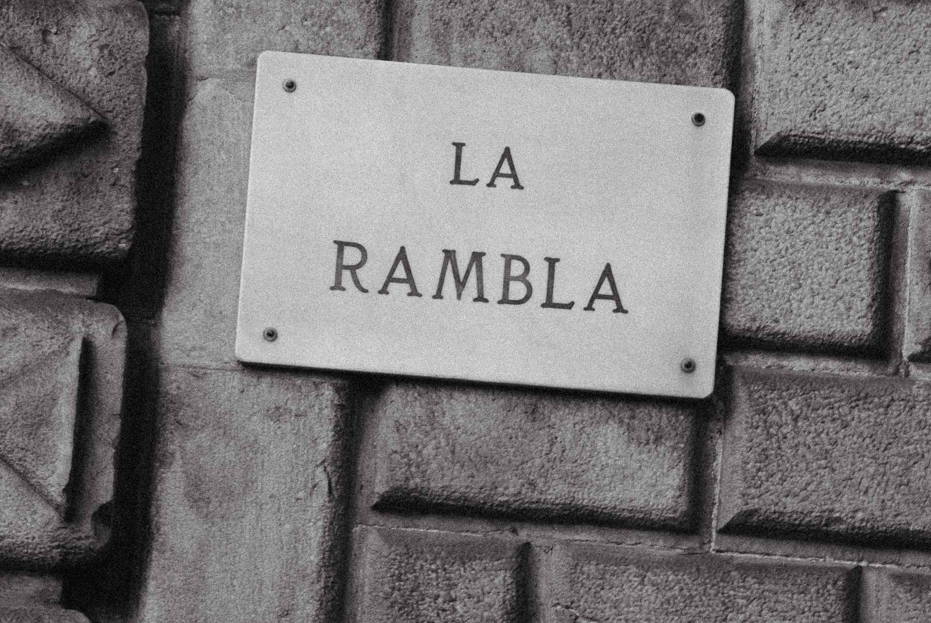 La Rambla w Barcelonie 