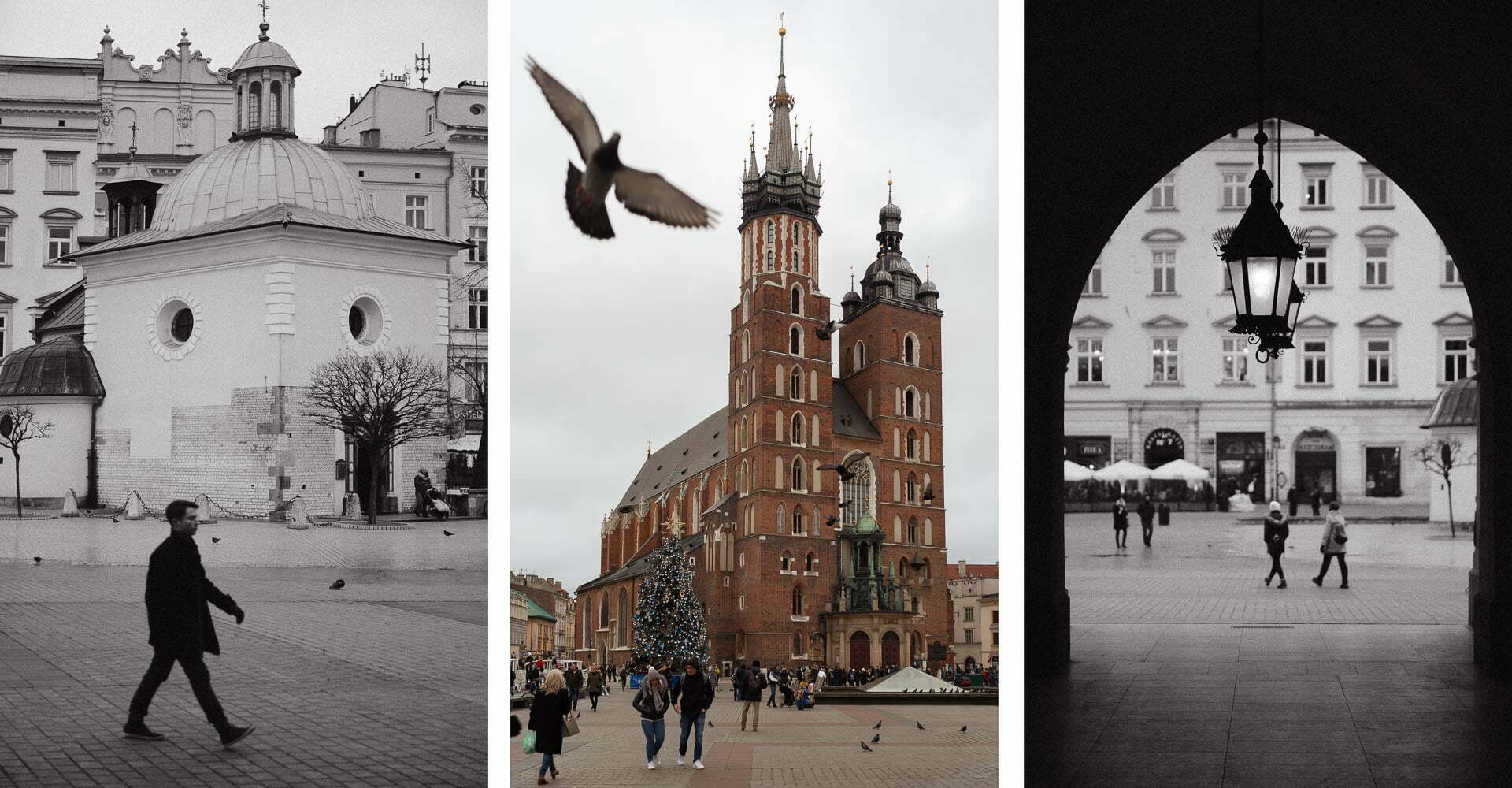 Kraków Rynek Główny Kościół Mariacki 