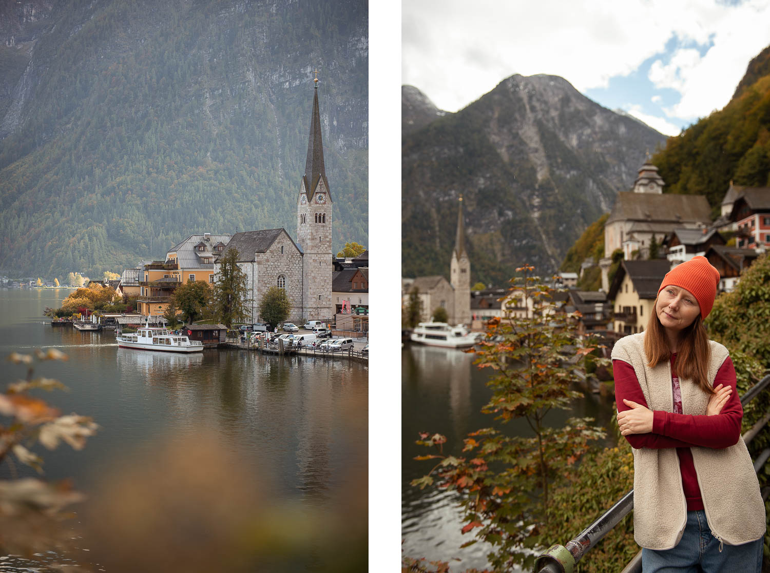 Hallstatt w Austrii 