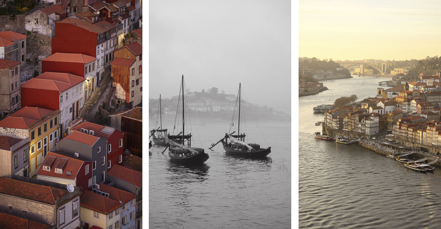 NABRZEŻE W PORTO / NAD RZEKĄ DOURO