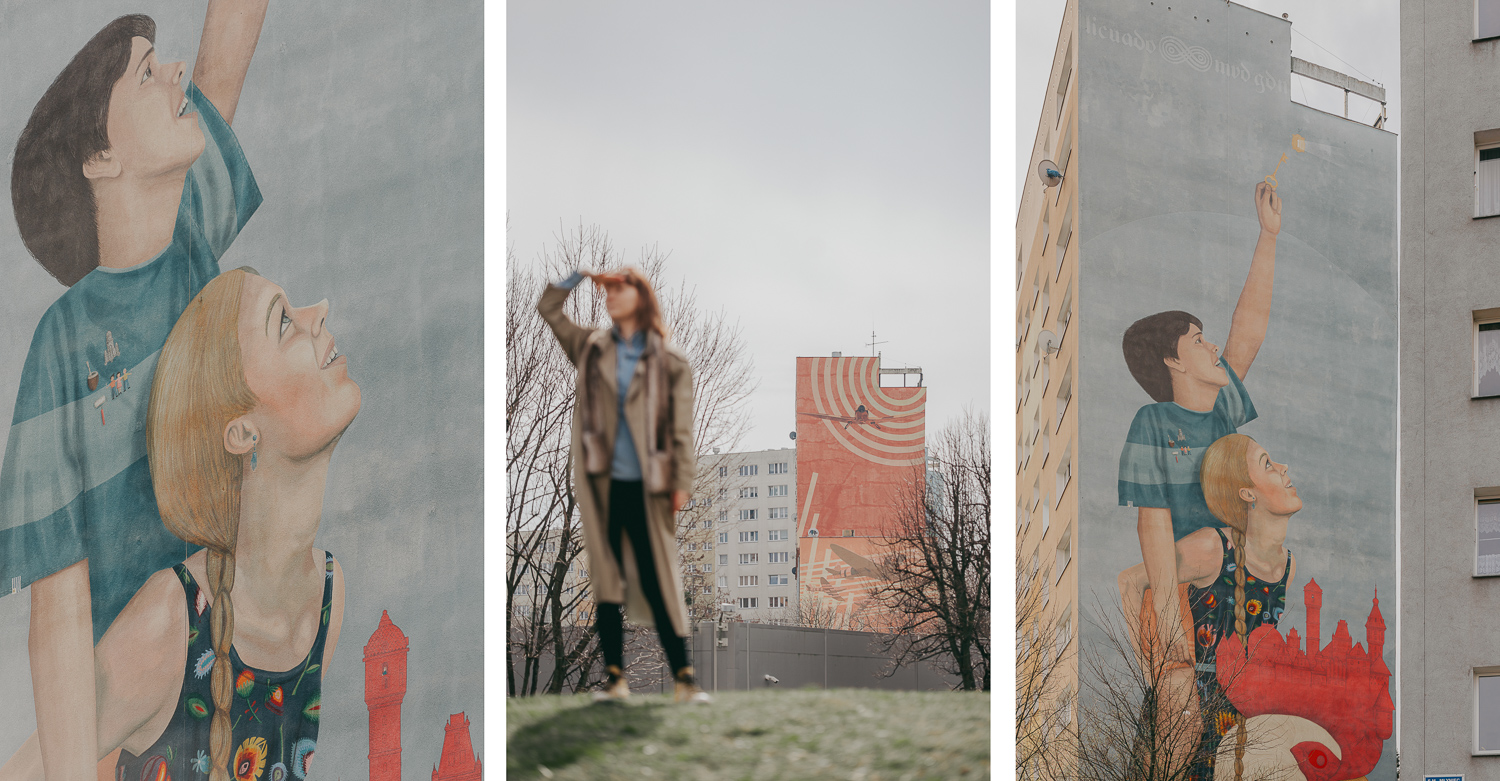Gdańsk Zaspa murale 