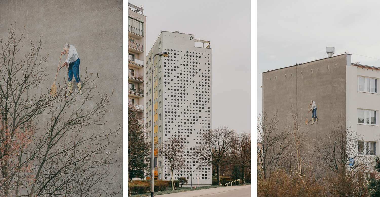 Gdańsk Zaspa murale 