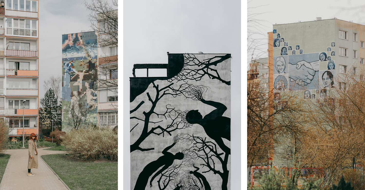 Gdańsk Zaspa murale 