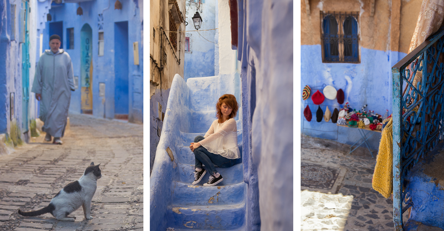 Maroko Niebieskie Miasto Chefchaouen