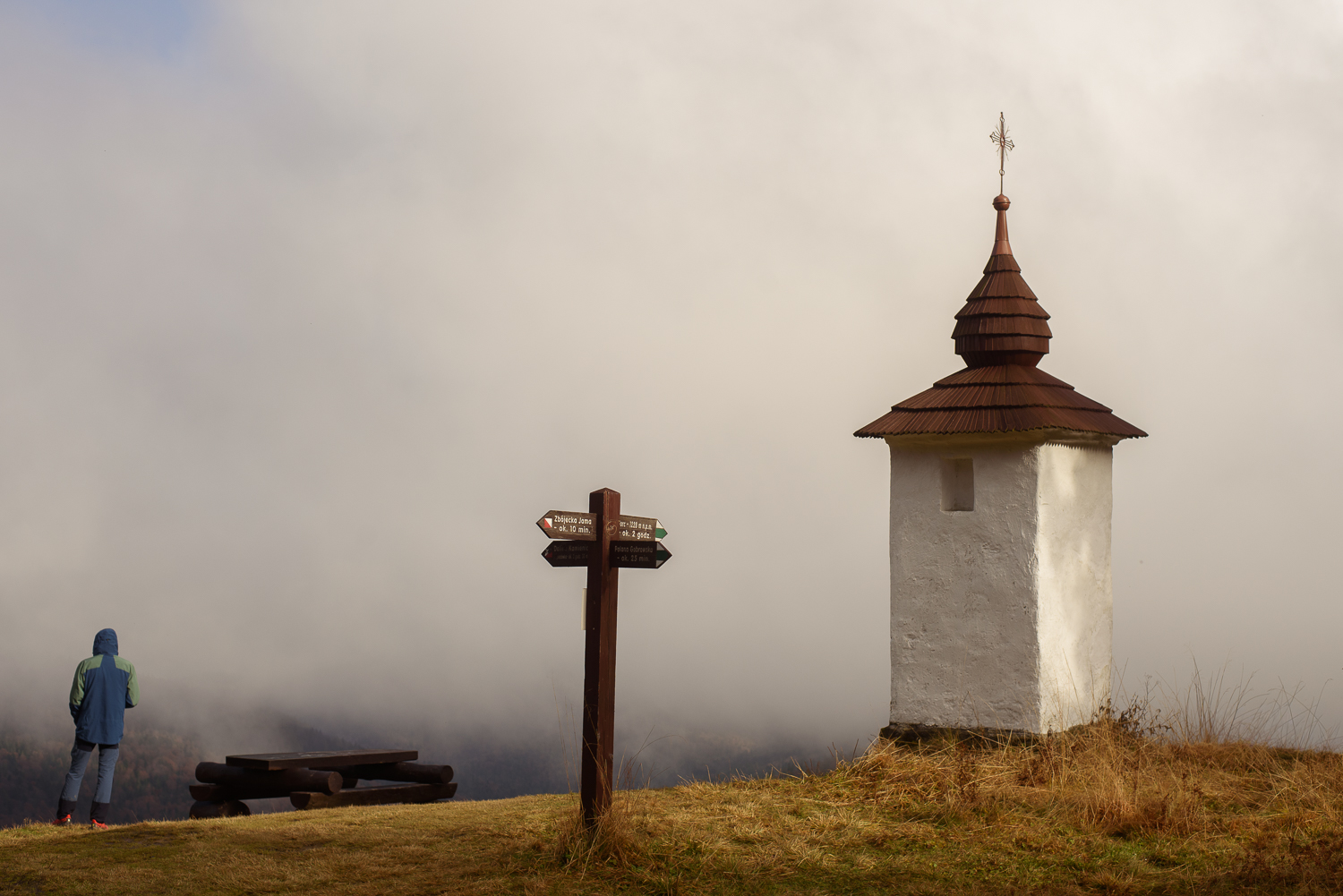 Polana Jaworzyna Kamienica i Kapliczka Bulandy