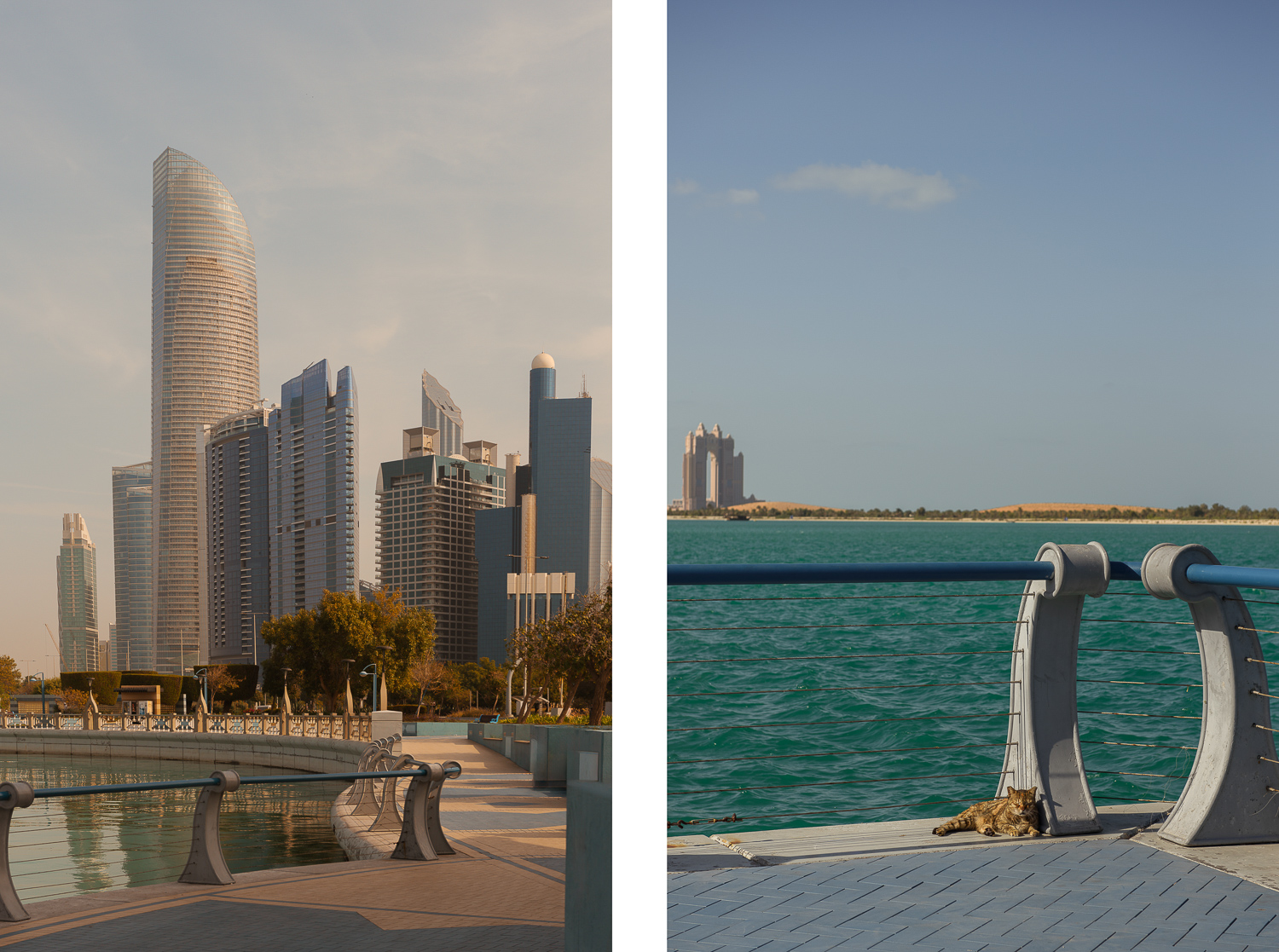 PLAลปA I PROMENADA CORNICHE ABU DHABI